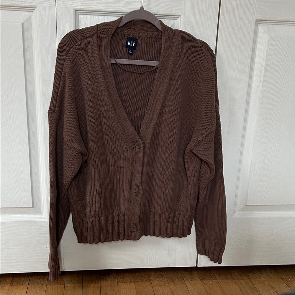 GAP Women's Chocolate Brown Cardigan